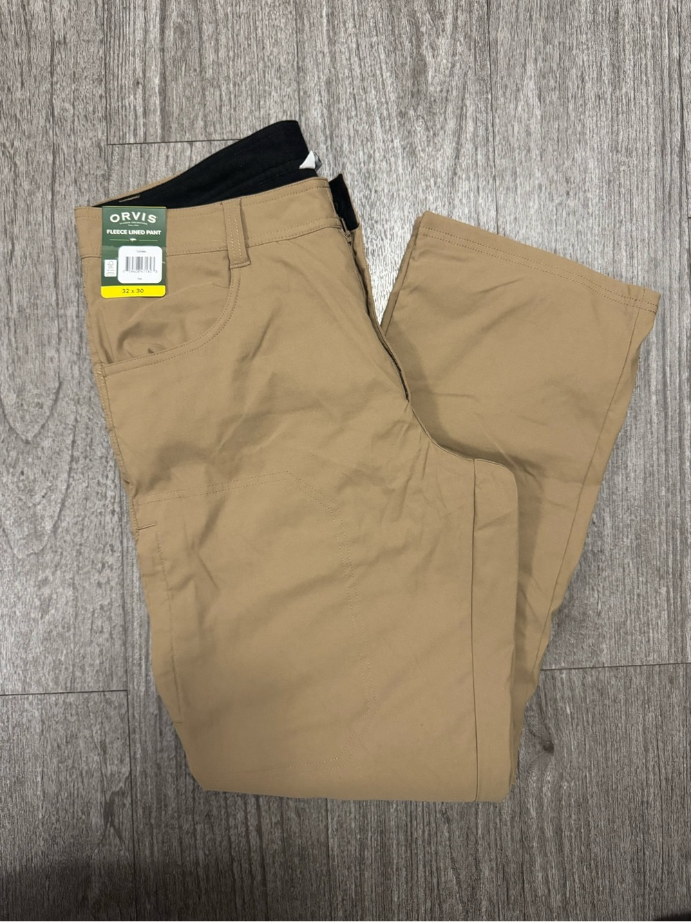 Orvis Men’s Fleece-Lined Chinos